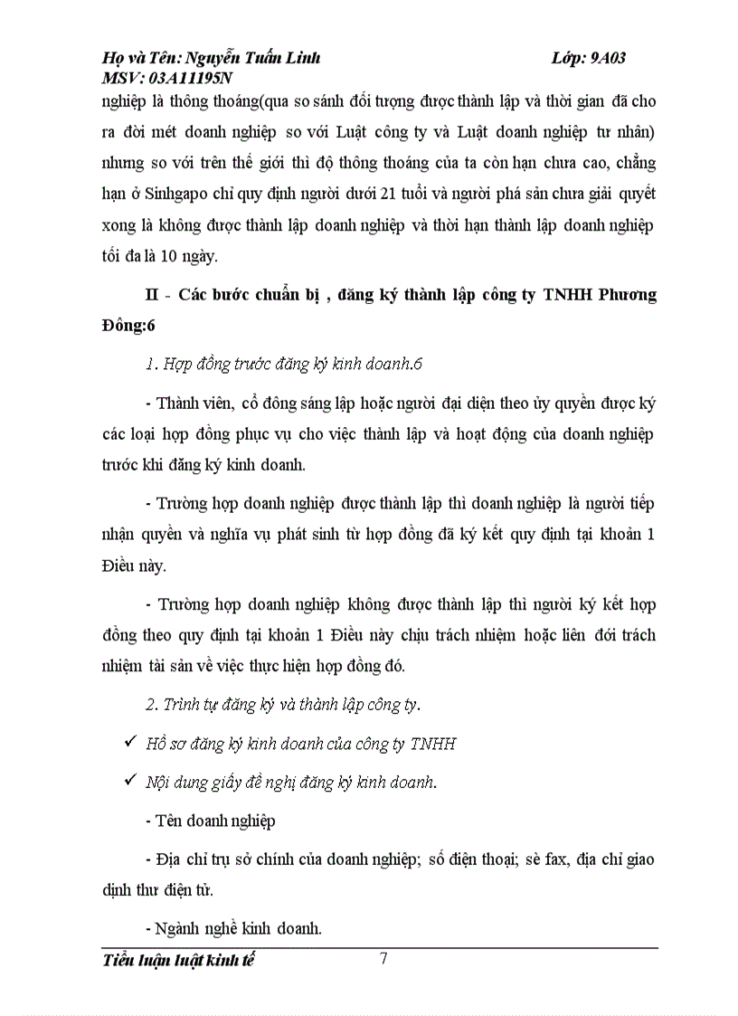 image for page Quá trình thành lập và phát triển của công ty TNHH Phương Đông trong kỳ hội nhập.
