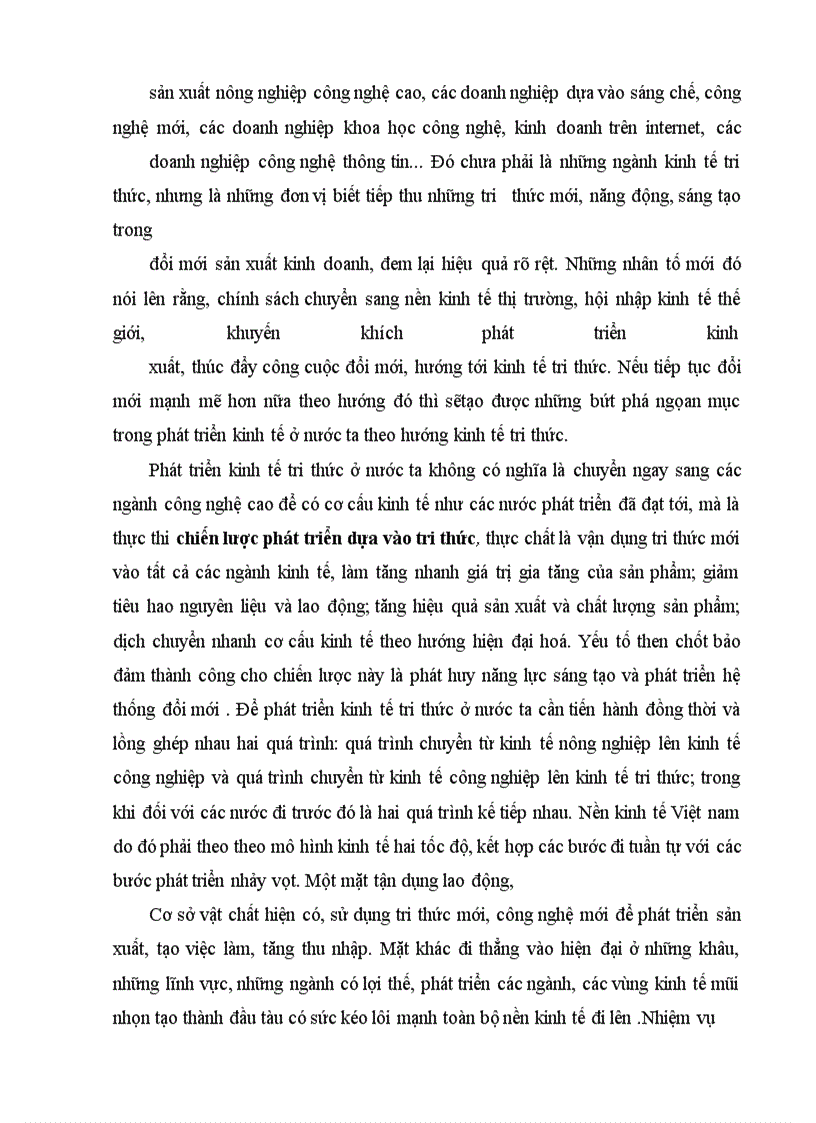 image for page Luận trứng vai trò của tri thức khoa học,công nghệ với phát triển kinh tế.