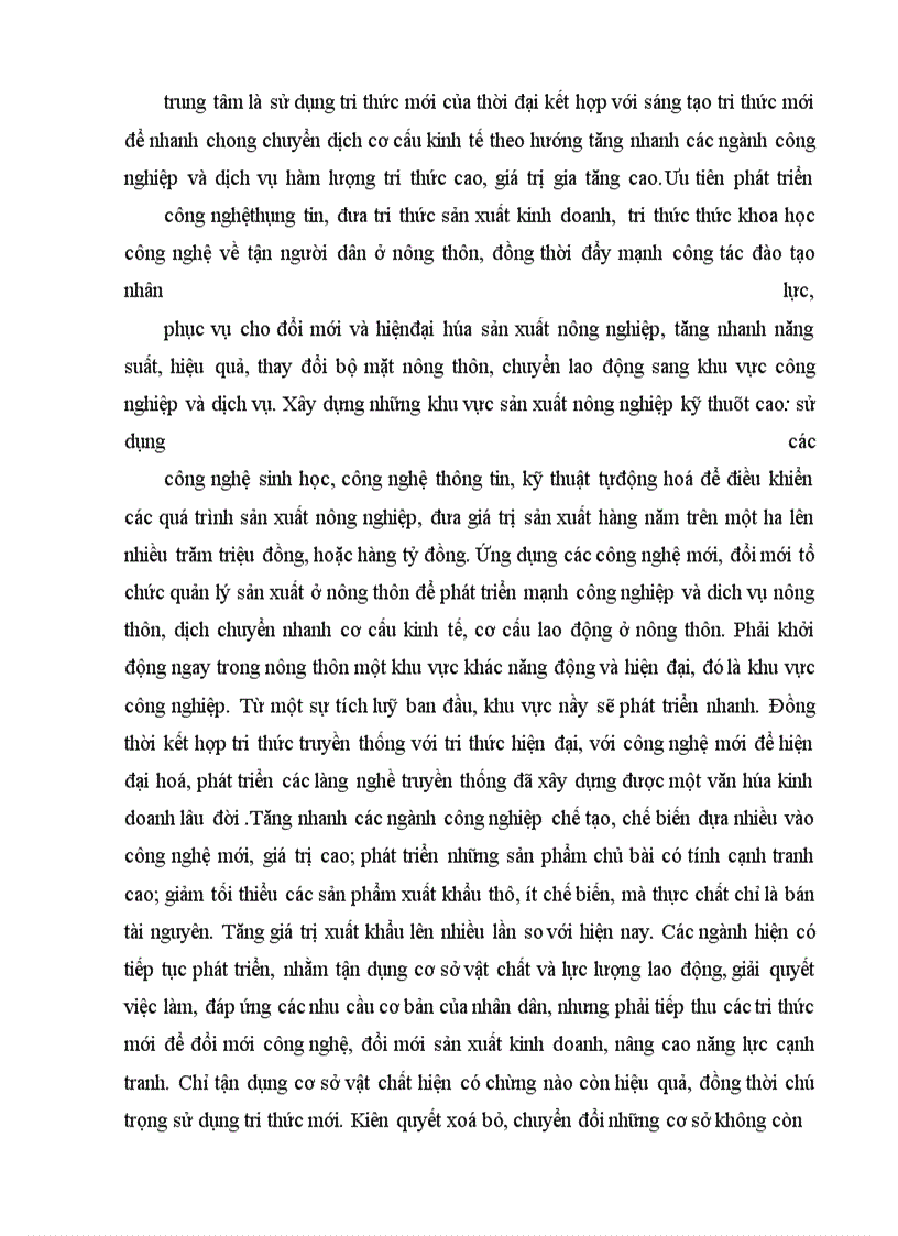 image for page Luận trứng vai trò của tri thức khoa học,công nghệ với phát triển kinh tế.