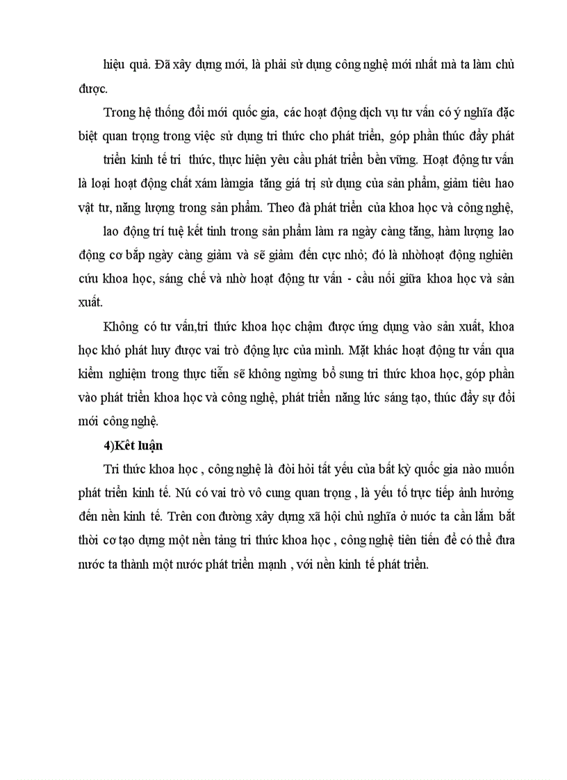 image for page Luận trứng vai trò của tri thức khoa học,công nghệ với phát triển kinh tế.