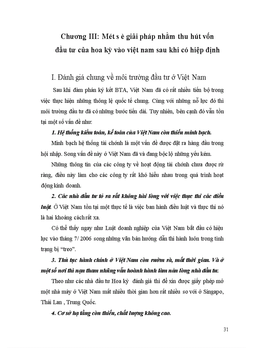 image for page Tác động của hiệp định thương mại Việt Mỹ ( BTA) tới đầu tư trực tiếp nước ngoài của Hoa Kỳ vào Việt Nam.