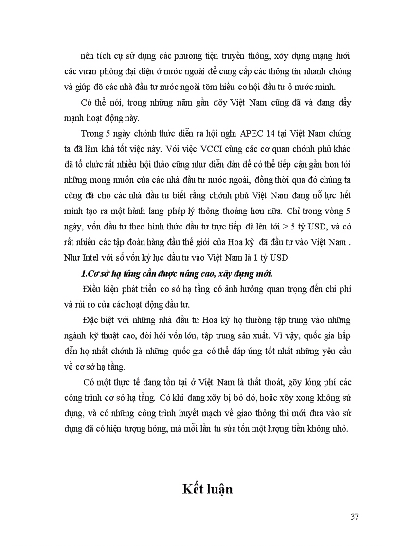 image for page Tác động của hiệp định thương mại Việt Mỹ ( BTA) tới đầu tư trực tiếp nước ngoài của Hoa Kỳ vào Việt Nam.