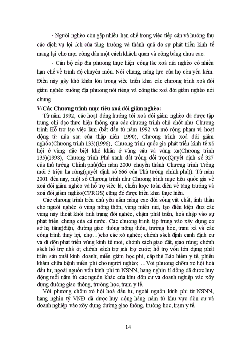 image for page Nguyên nhân và kết quả của xóa đói giảm nghèo.