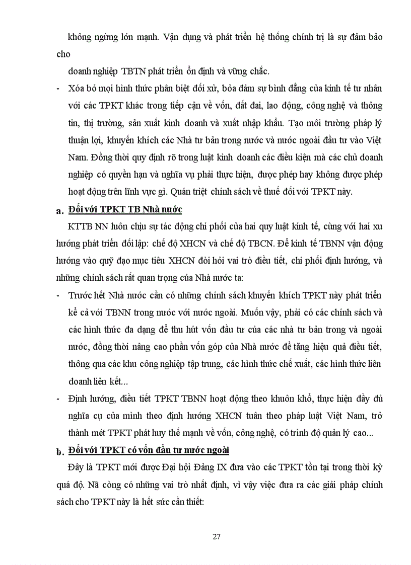 image for page Cơ cấu kinh tế nhiều thành phần trong thời kỳ quá độ lên CNXH ở Việt Nam.