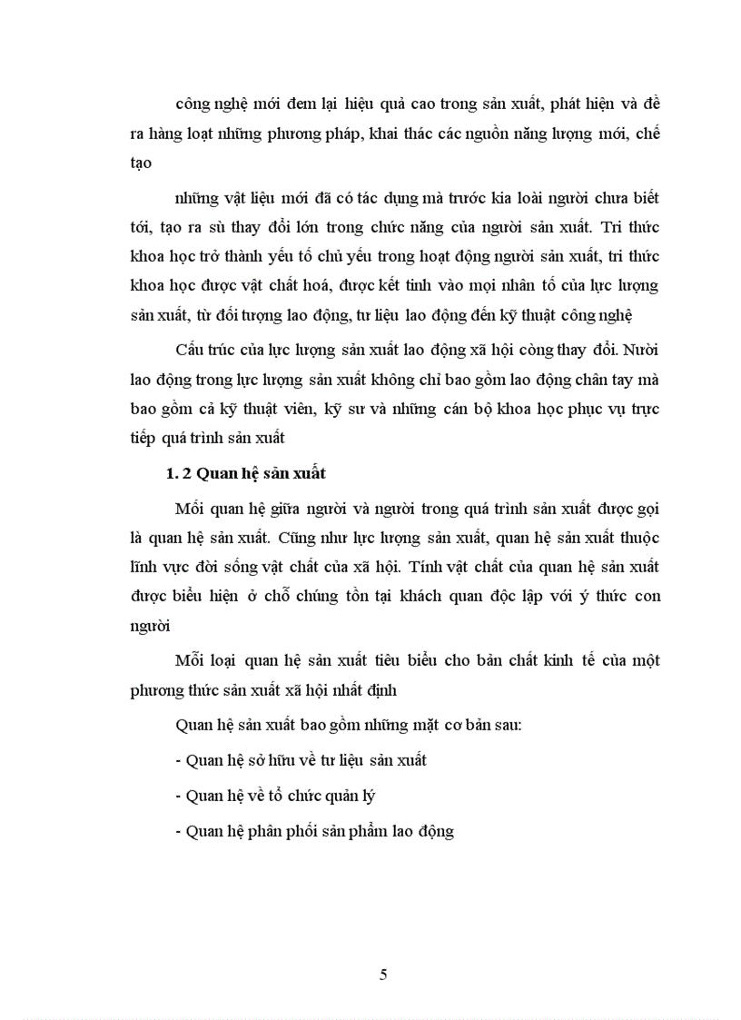 image for page Quy luật quan hệ sản xuất phù hợp với trình độ phát triển của lực lượng sản xuất và sự vận dụng quy luật này trong quá trình đổi mới kinh tế ở việt nam.