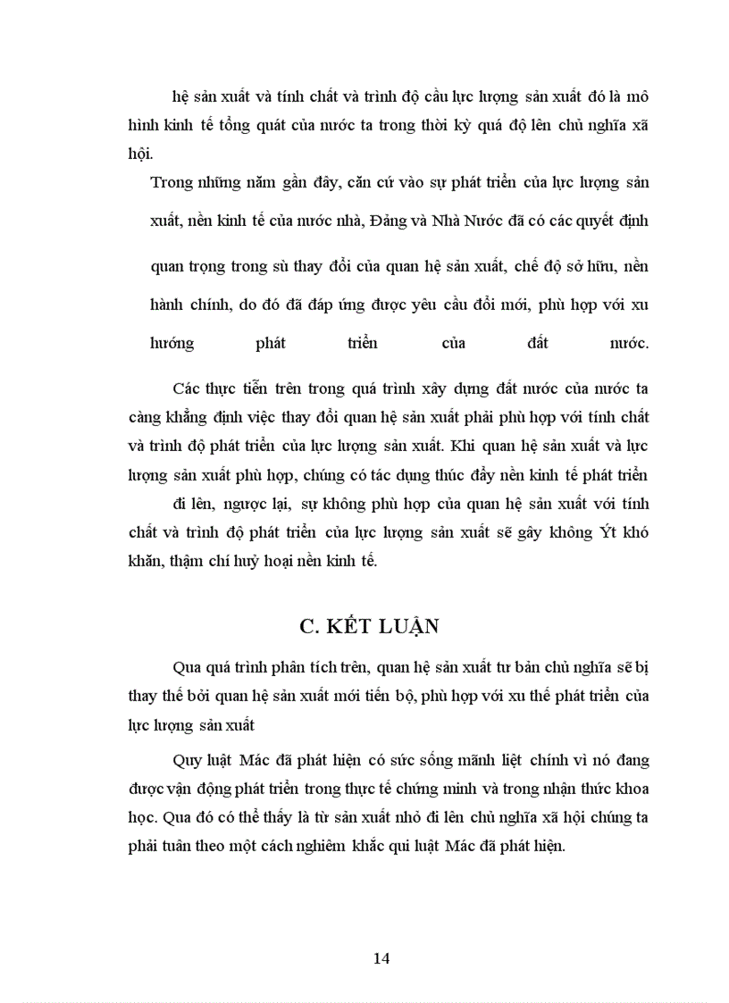 image for page Quy luật quan hệ sản xuất phù hợp với trình độ phát triển của lực lượng sản xuất và sự vận dụng quy luật này trong quá trình đổi mới kinh tế ở việt nam.