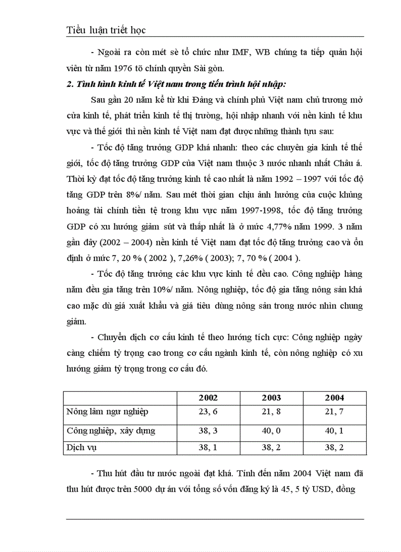 image for page Mối quan hệ giữa xây dựng nền kinh tế độc lập tự chủ với hội nhập kinh tế quốc tế ở Việt Nam.