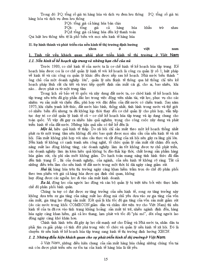 image for page Sự hình thành và phát triển nền Kinh tế thị trường định hướng XHCN ở Việt Nam.
