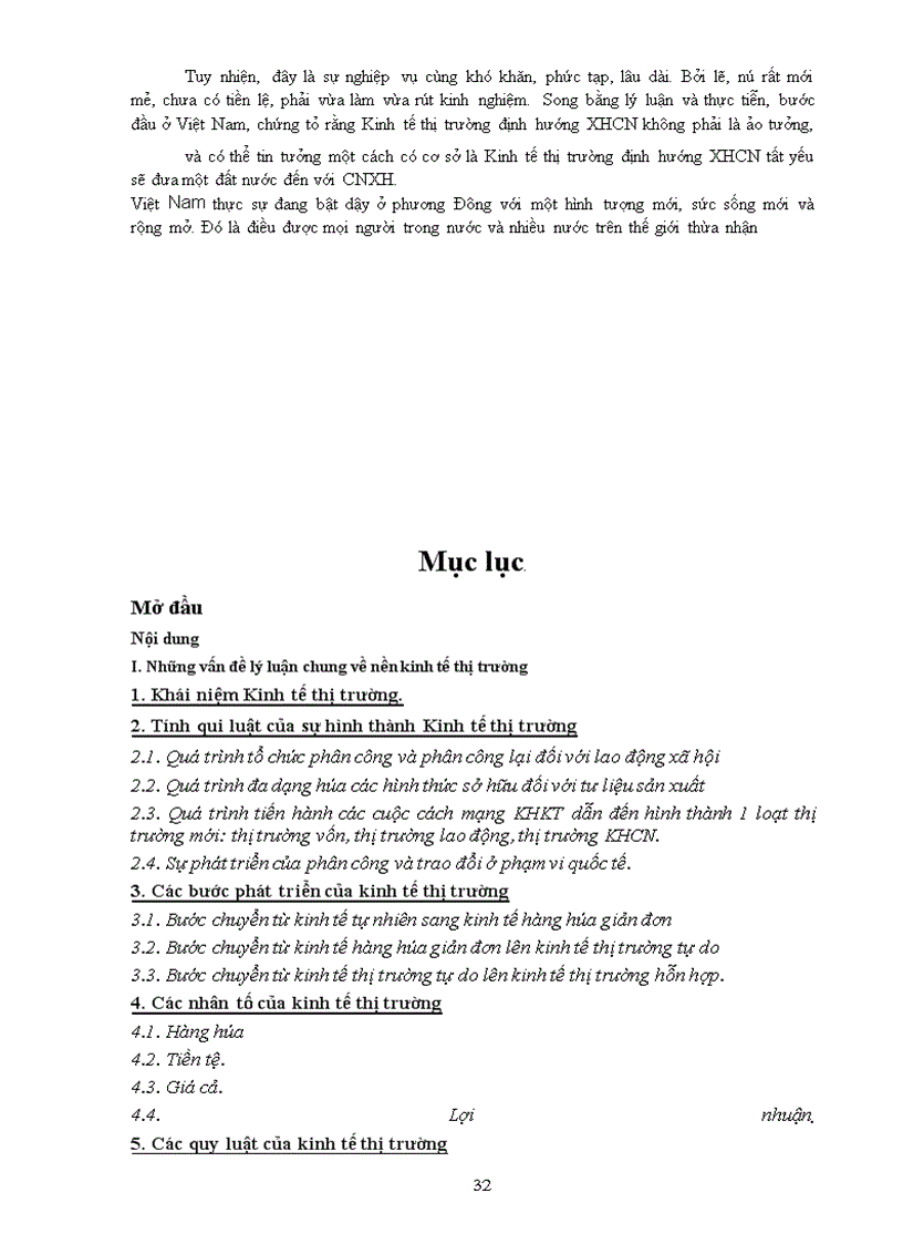 image for page Sự hình thành và phát triển nền Kinh tế thị trường định hướng XHCN ở Việt Nam.