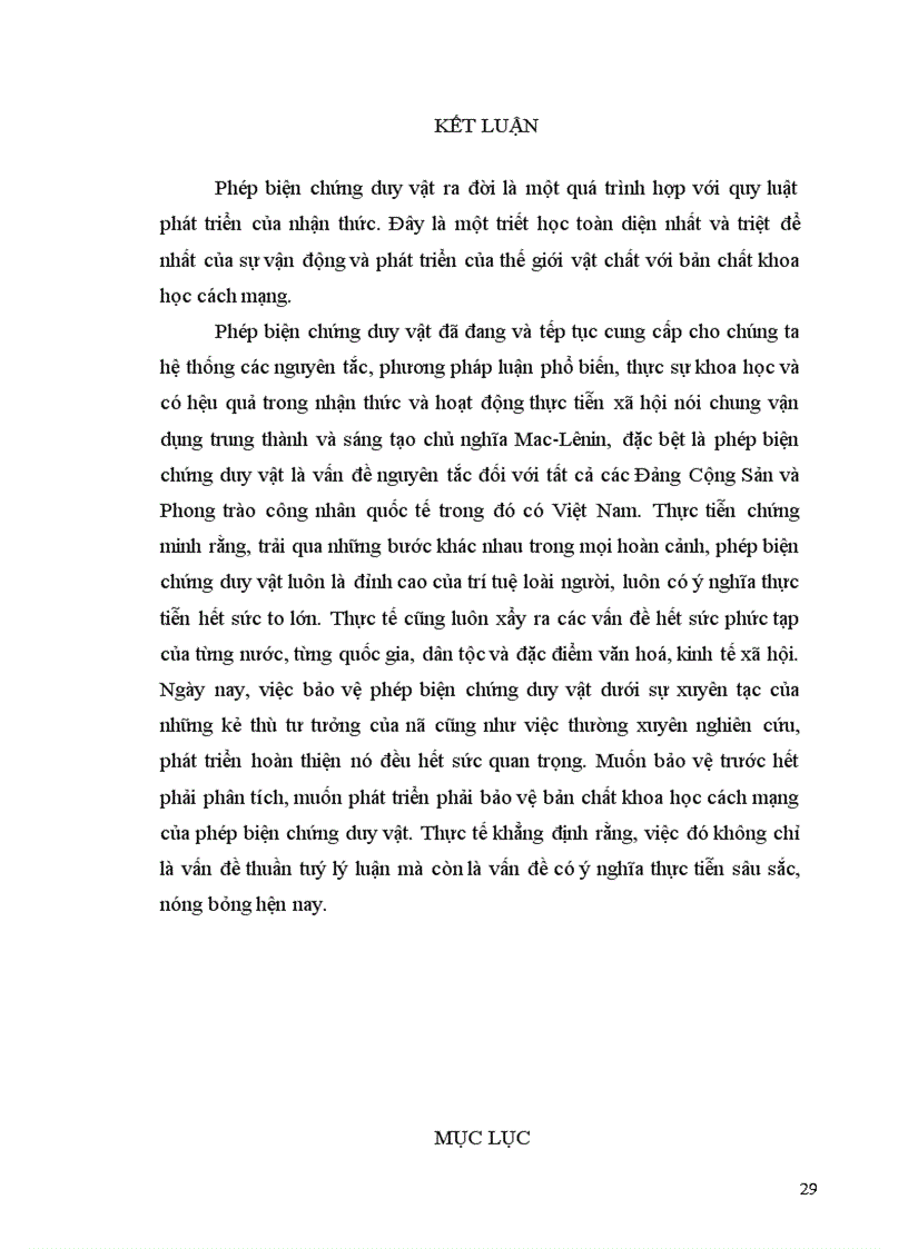 image for page Vai trò của phương pháp luận và phép biện chứng duy vật.