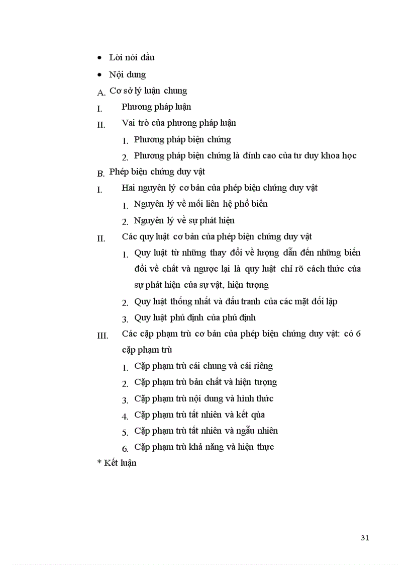 image for page Vai trò của phương pháp luận và phép biện chứng duy vật.