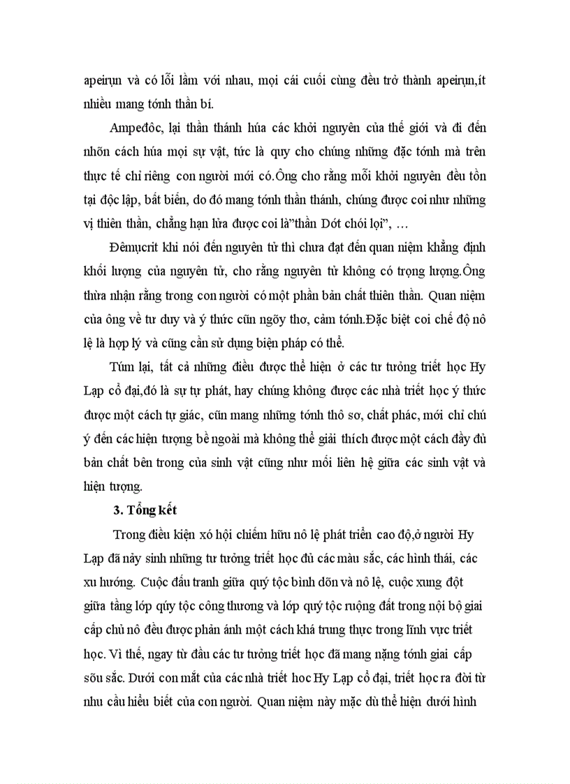 image for page Phân tích giá trị và hạn chế của các nhà triết học duy vật Hy Lạp cổ đại.