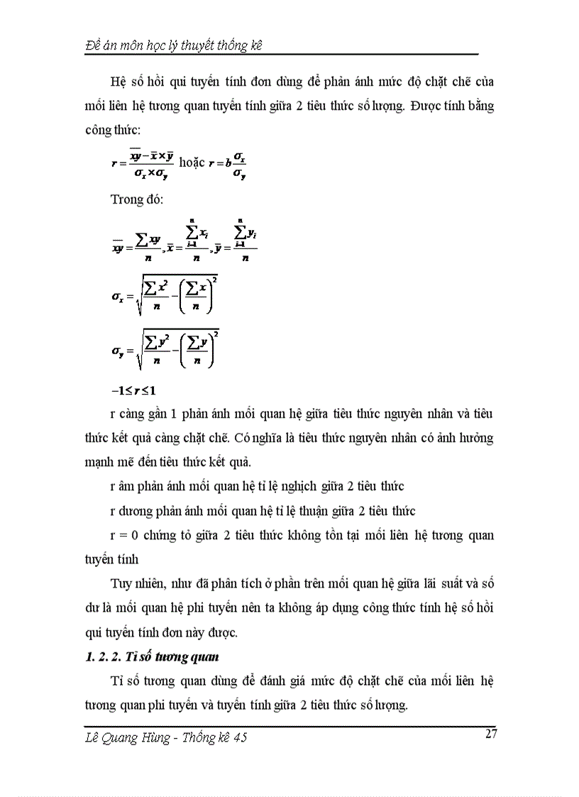 image for page Vận dụng phương pháp hồi qui- tương quan phân tích ảnh hưởng của lãi suất đến số dư của ngân hàng Thương mại cổ phần kỹ thương Việt Nam Techcombank.