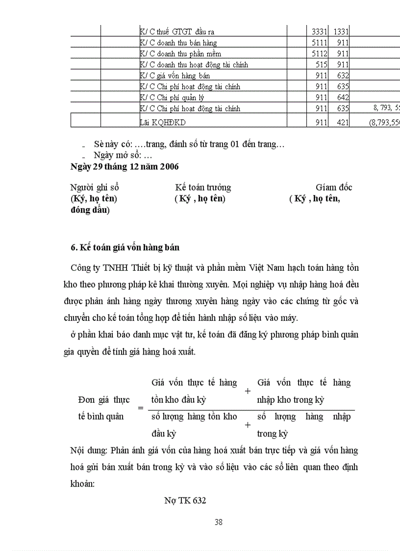 image for page Hạch toán kế toán bán hàng và xác định kết quả bán hàng tại công ty TNHH Thiết Bị Kỹ Thuật & Phần Mềm Việt Nam.