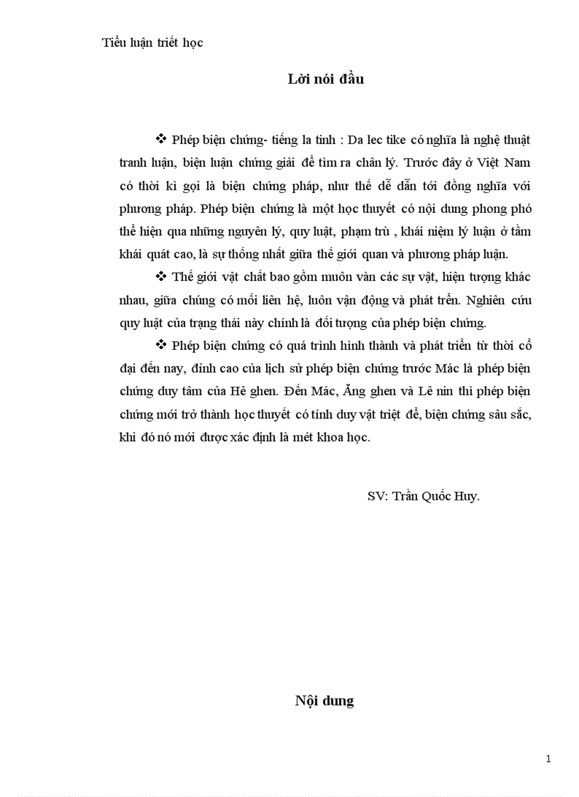 image for page Phép biện chứng duy vật ,phương pháp luận chung nhất của hoạt động nhận thức thực tiễn.