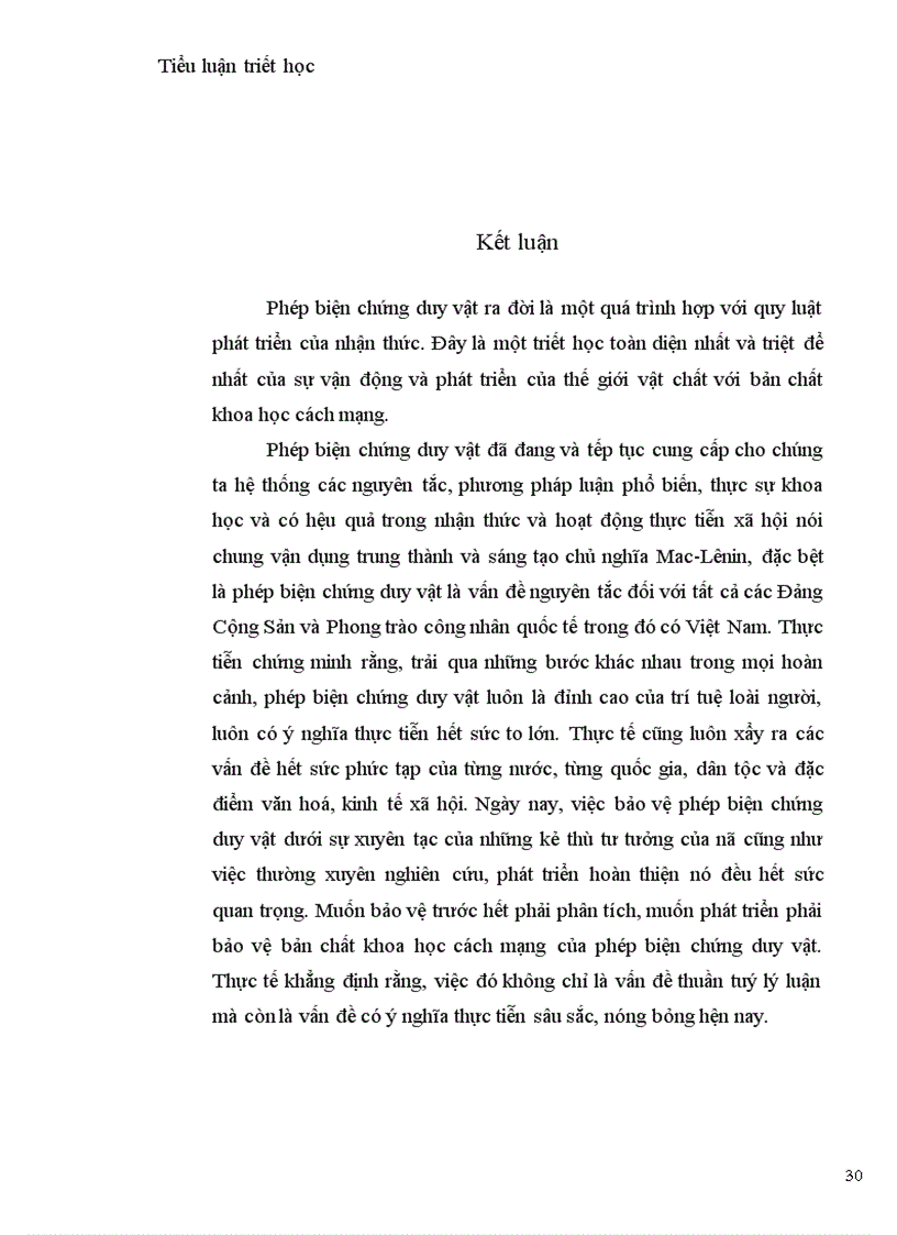 image for page Phép biện chứng duy vật ,phương pháp luận chung nhất của hoạt động nhận thức thực tiễn.