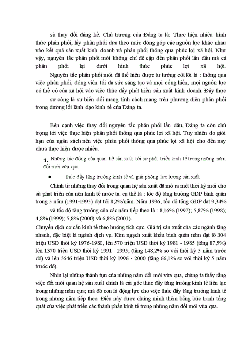 image for page Sự phát triển của quan hệ sản xuất và tác động của chúng tới sự phát triển của lực lượng sản xuất sau những năm đổi mới.