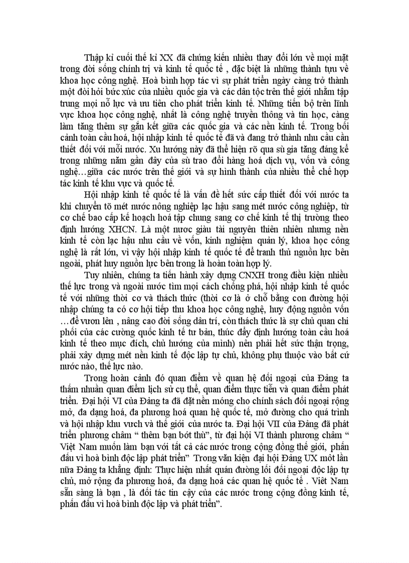 image for page Phương hướng xây dựng nền kinh tế độc lập tự chủ gắn với hội nhập kinh tế quốc tế ở nước ta.