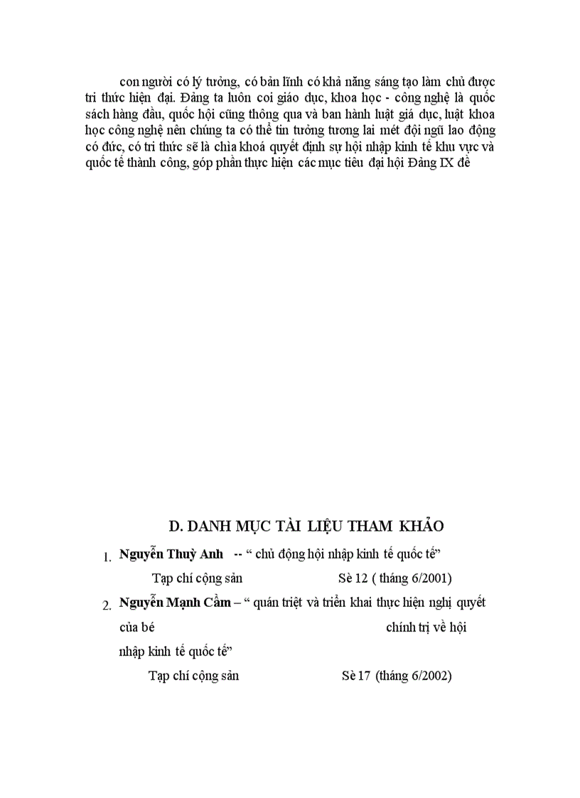 image for page Phương hướng xây dựng nền kinh tế độc lập tự chủ gắn với hội nhập kinh tế quốc tế ở nước ta.