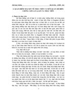 Bệnh kinh nghiệm và bệnh giáo điều ở cán bộ ta, nguyên nhân và phương hướng khắc phục.