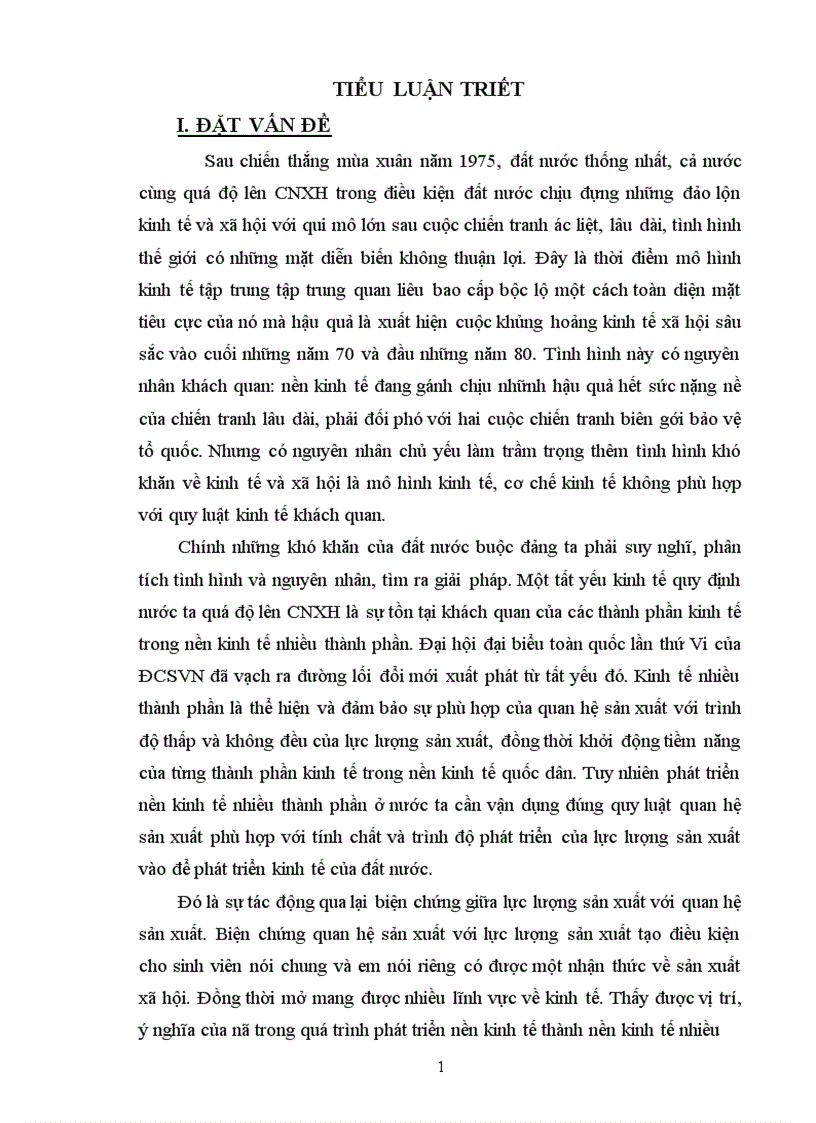 image for page Quy luật quan hệ sản xuất phù hợp với trình độ phát triển của lực lượng sản xuất với việc phân tích chủ trương phát triển nền kinh tế nhiều thành phần ở Việt nam hiện nay.