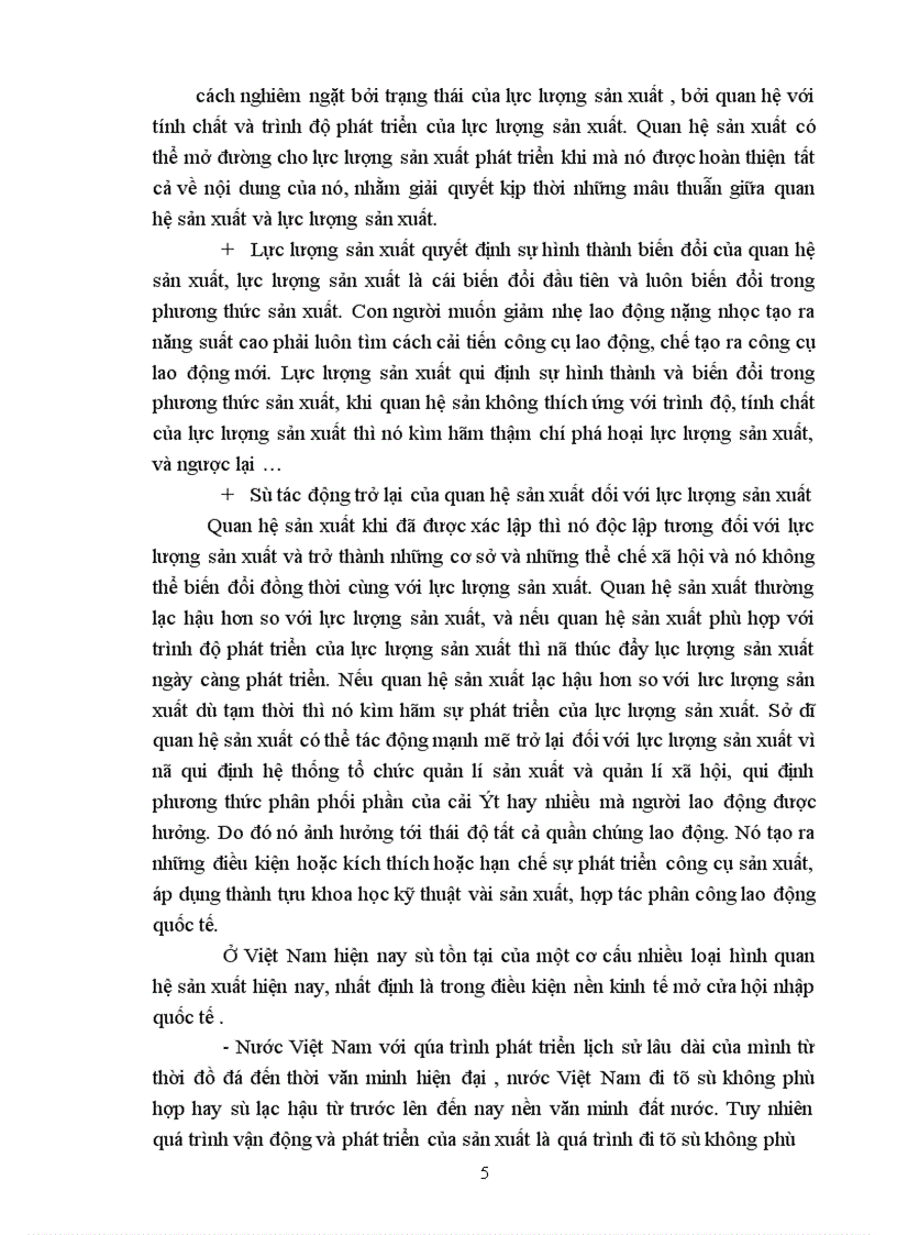 image for page Quy luật quan hệ sản xuất phù hợp với trình độ phát triển của lực lượng sản xuất với việc phân tích chủ trương phát triển nền kinh tế nhiều thành phần ở Việt nam hiện nay.