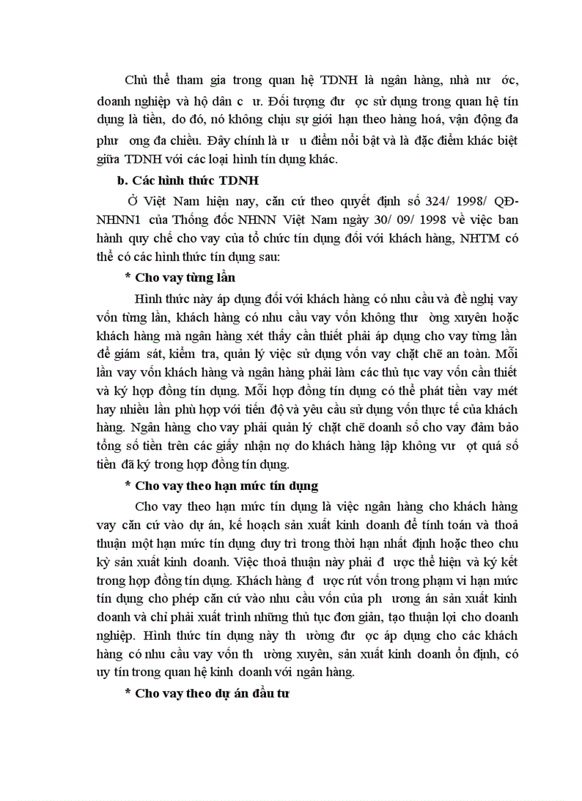image for page Giải pháp nâng cao chất lượng tín dụng khi cho vay Doanh nghiệp Nhà nưước tại Chi nhánh Ngân hàng Công thương Khu vực Đống Đa