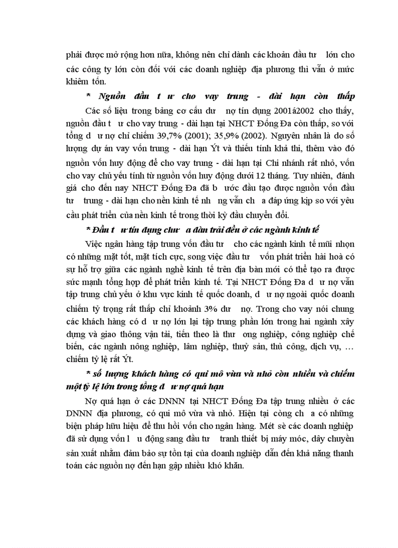 image for page Giải pháp nâng cao chất lượng tín dụng khi cho vay Doanh nghiệp Nhà nưước tại Chi nhánh Ngân hàng Công thương Khu vực Đống Đa