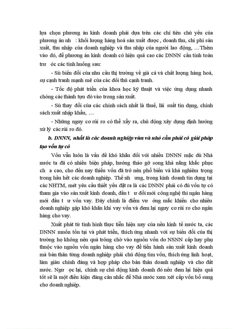 image for page Giải pháp nâng cao chất lượng tín dụng khi cho vay Doanh nghiệp Nhà nưước tại Chi nhánh Ngân hàng Công thương Khu vực Đống Đa