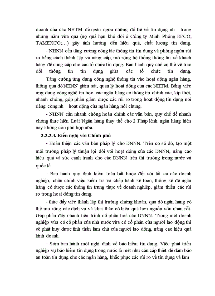 image for page Giải pháp nâng cao chất lượng tín dụng khi cho vay Doanh nghiệp Nhà nưước tại Chi nhánh Ngân hàng Công thương Khu vực Đống Đa