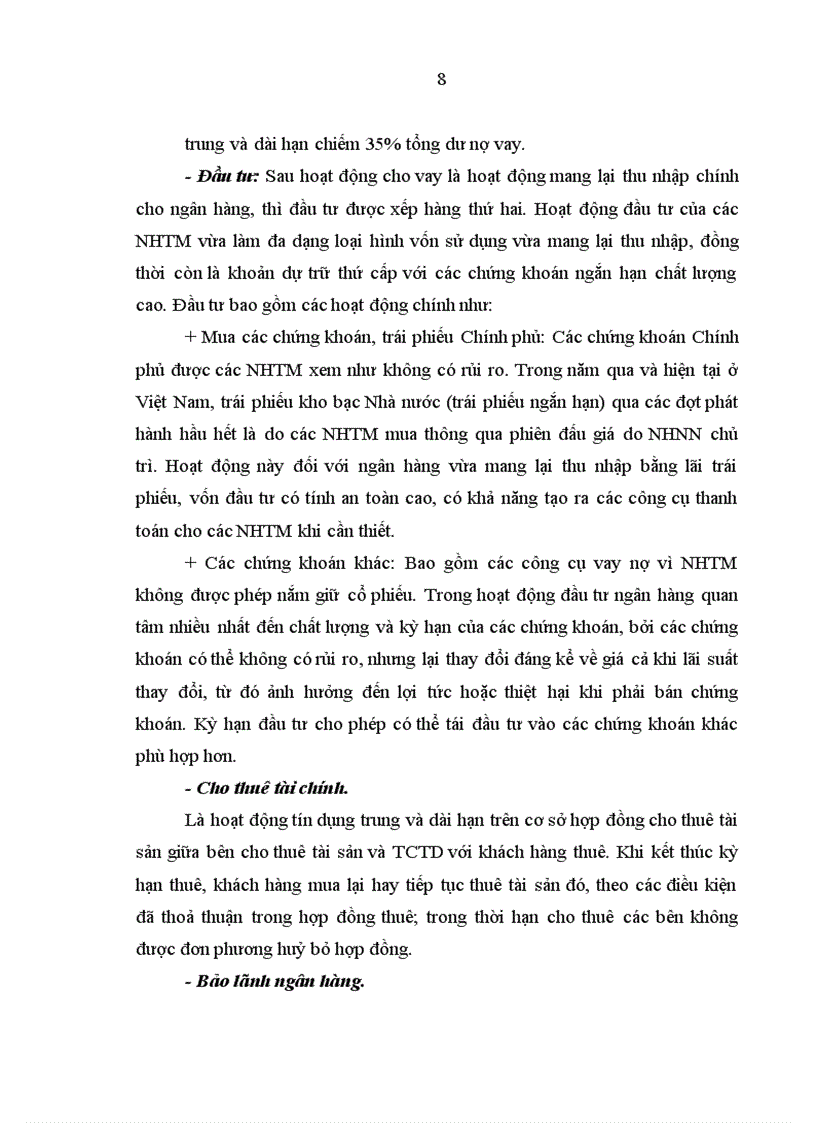 image for page Giải pháp nâng cao hiệu quả kinh doanh của Ngân hàng công thương Hà Nam