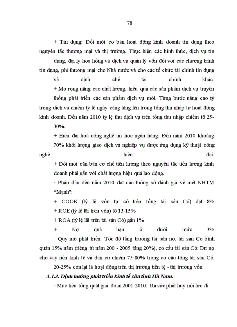 image for page Giải pháp nâng cao hiệu quả kinh doanh của Ngân hàng công thương Hà Nam