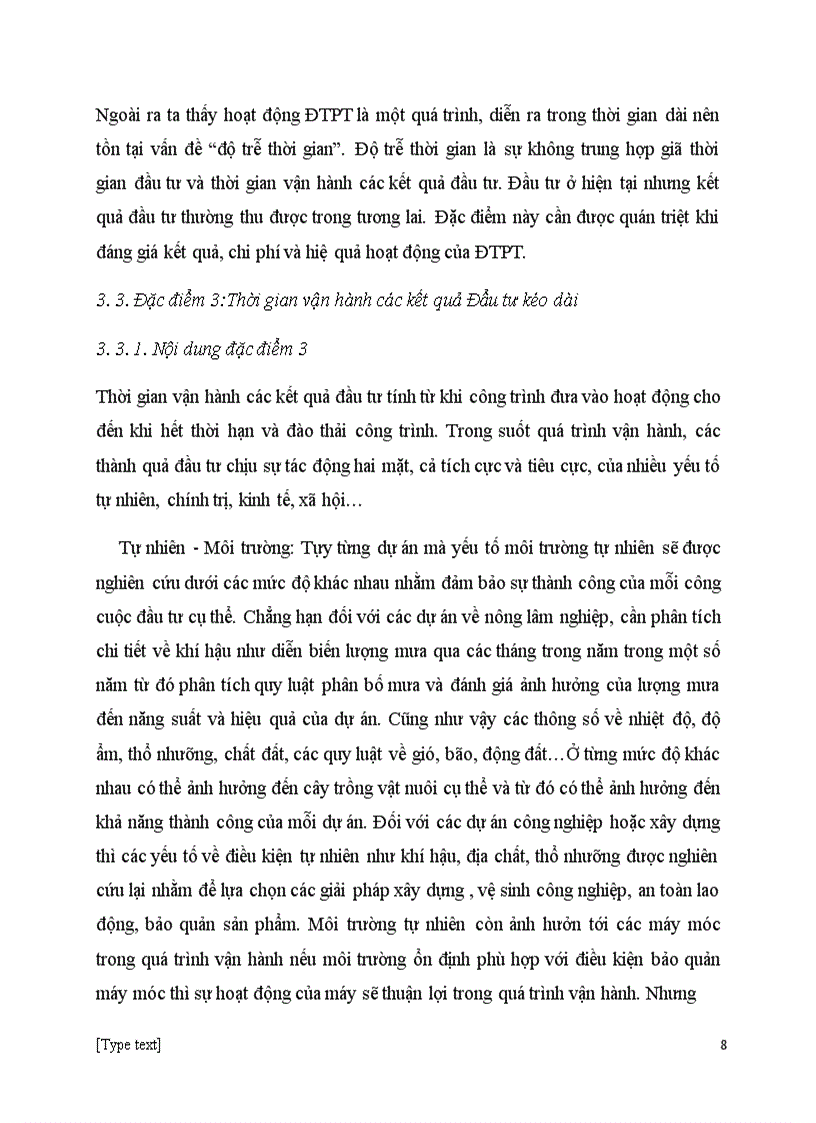 image for page Trình bày nội dung, sự quán triệt các đặc điểm của đầu tư phát triển trong quản lý hoạt động đầu tư