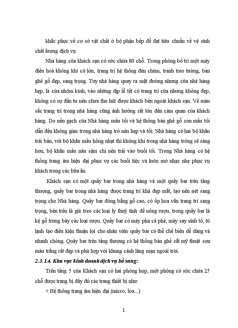 image for page Thực trạng và giải pháp nâng cao chất lượng dịch vụ khách sạn tại công ty cổ phần du lịch và thương mại Đông Nam Á