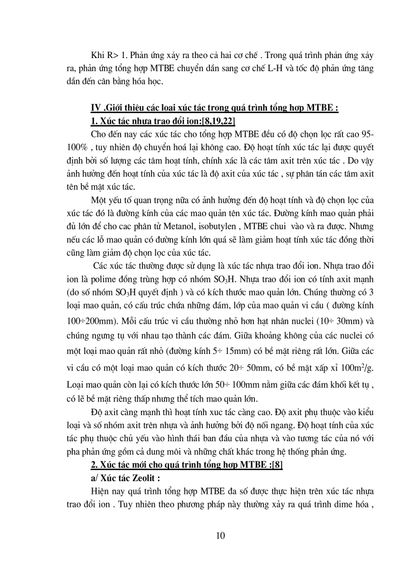 image for page Thiết kế dây chuyền công nghệ sản xuất MTBE