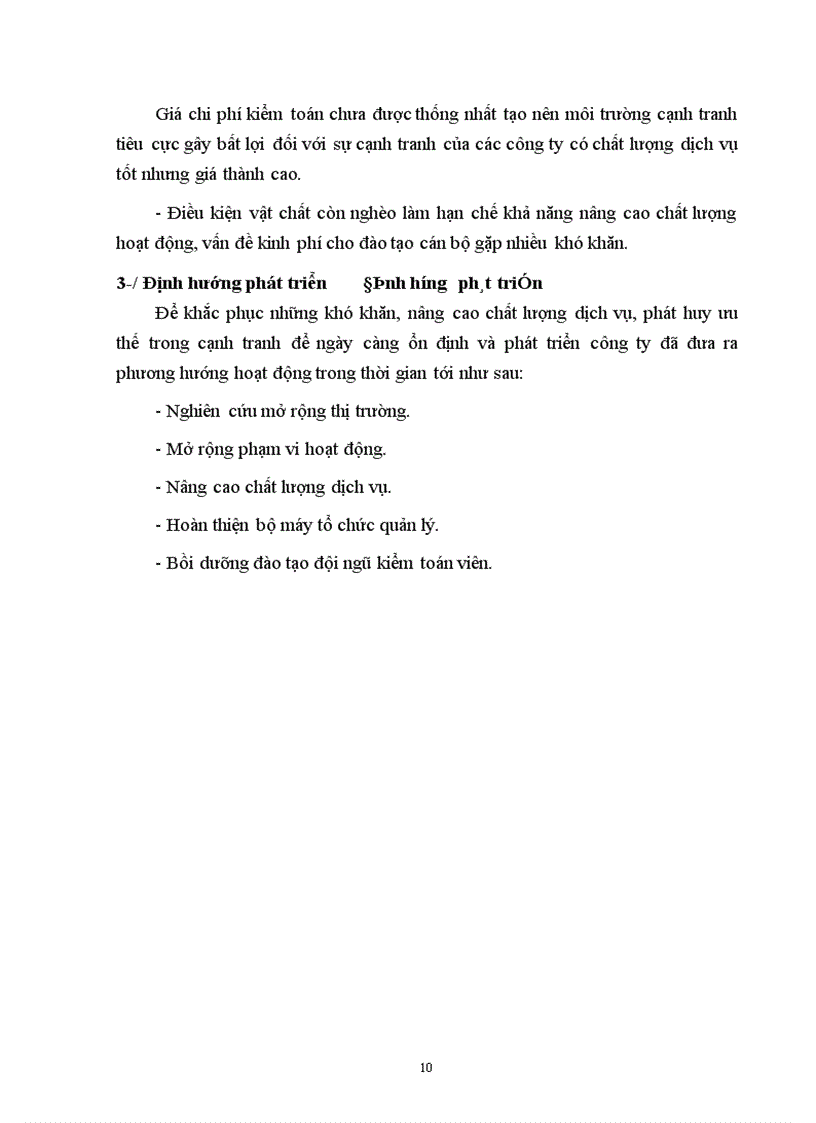 image for page Tình hình hoạt động của công ty tư vấn tài chính kế toán và kiểm toán