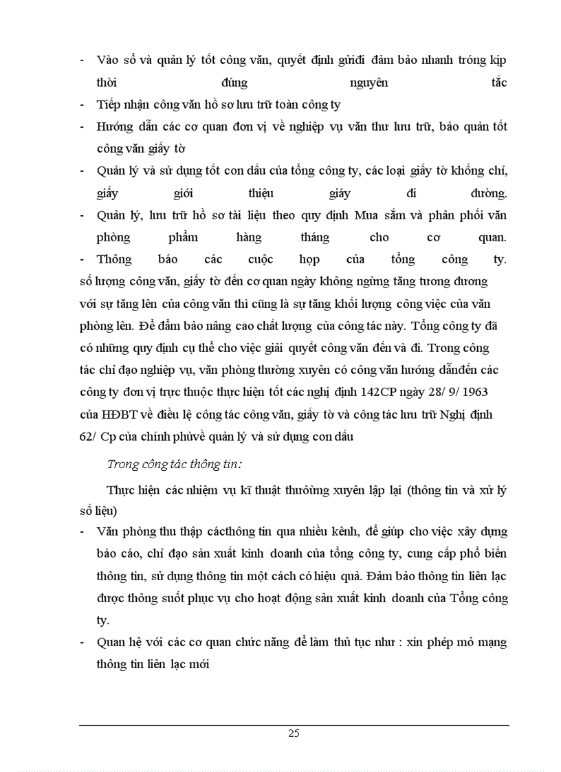 image for page Tổ chức và hoạt động của văn phòng tổng công ty công trình giao thông 8