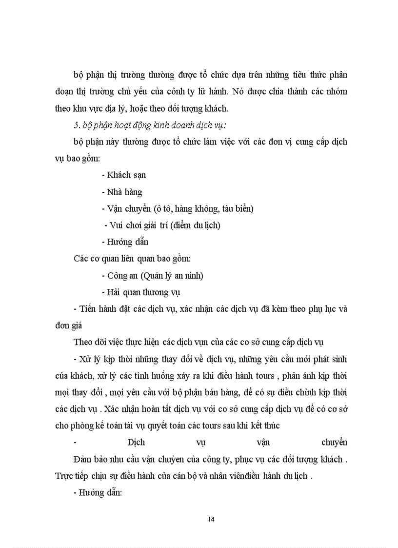 image for page Thực trạng hoạt động kinh doanh du lịch quốc tế của Công ty TNHH Hà Nội Newtours