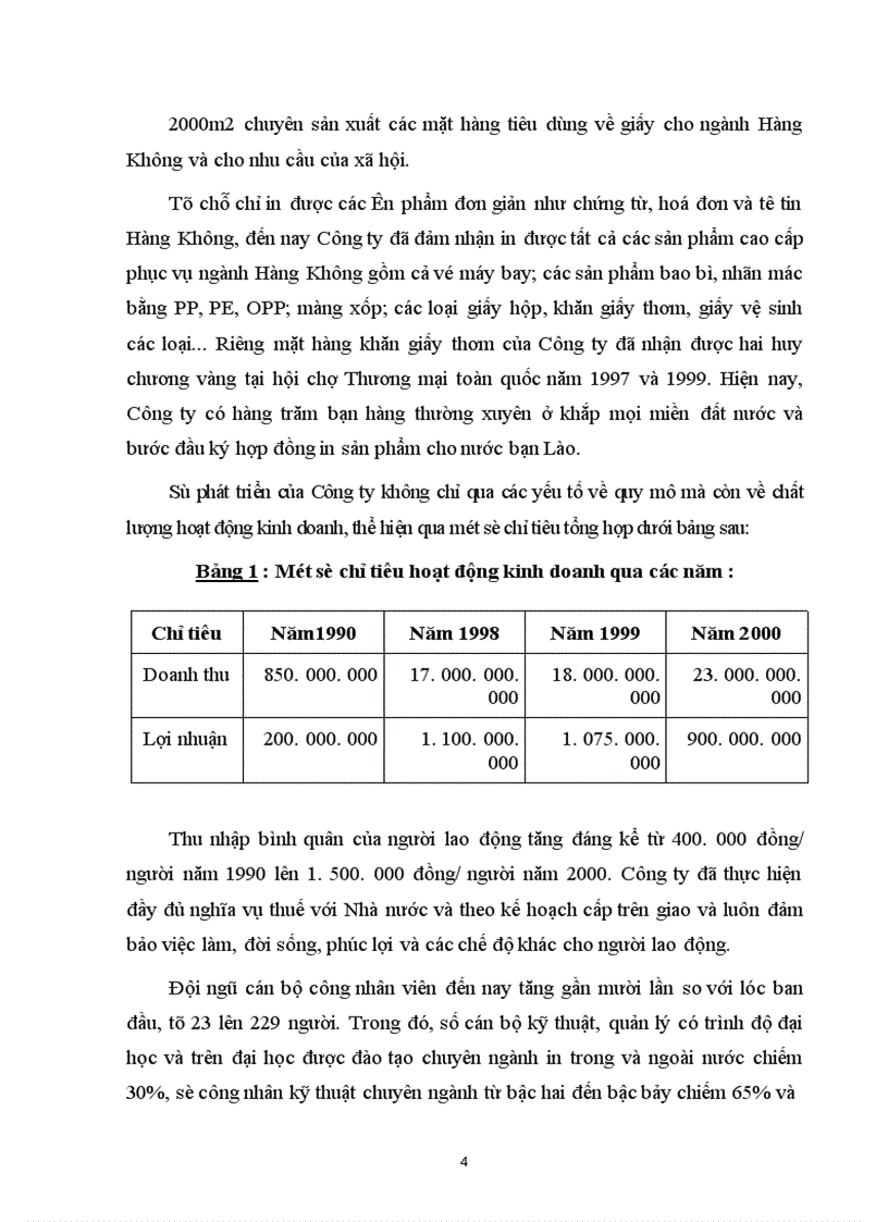 image for page Đặc điểm tổ chức sản xuất và quy trình của Công ty In Hàng Không