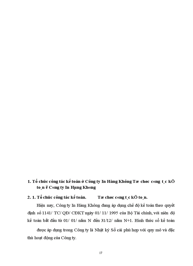 image for page Đặc điểm tổ chức sản xuất và quy trình của Công ty In Hàng Không