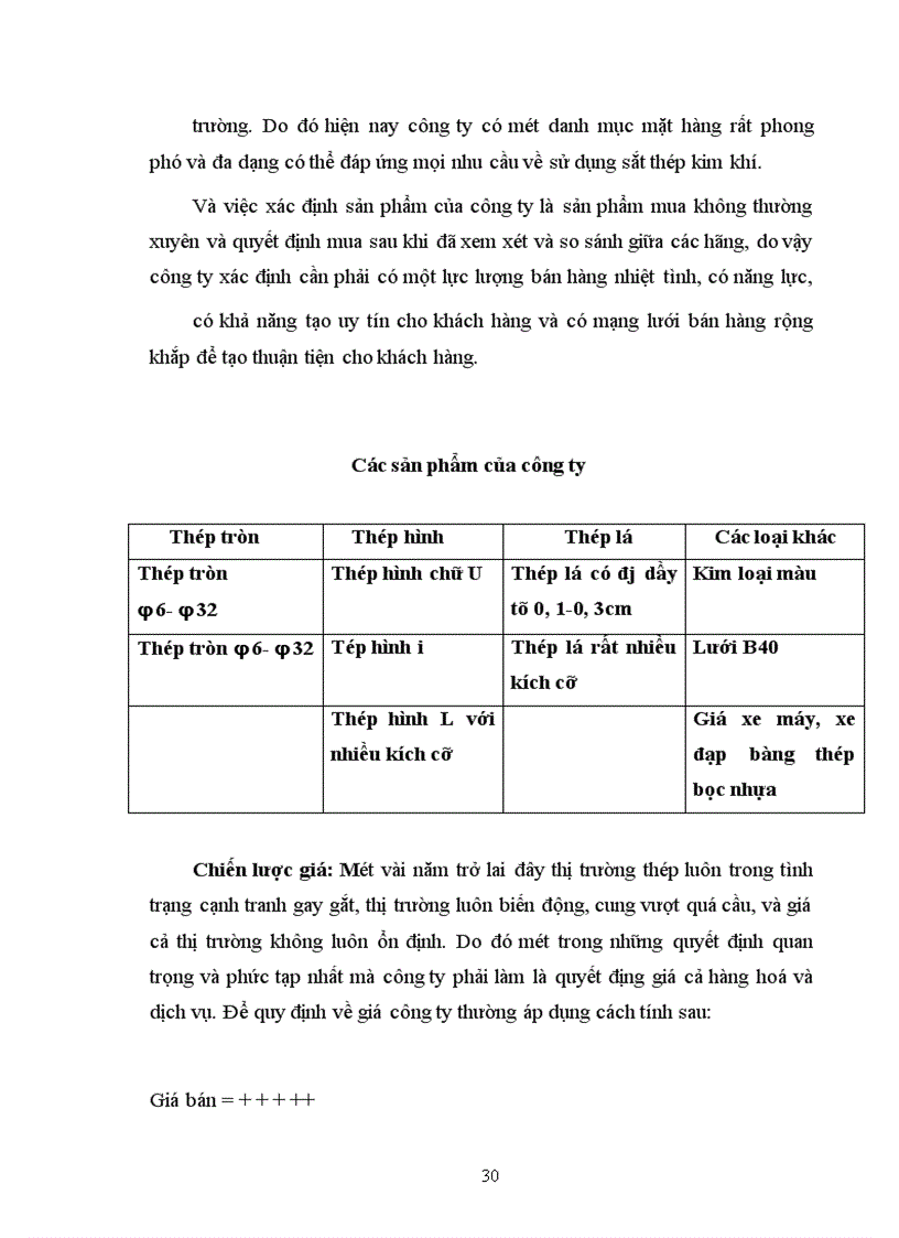 image for page Hoạt động marketing và các chính sách của công ty kim khí Hà nội.