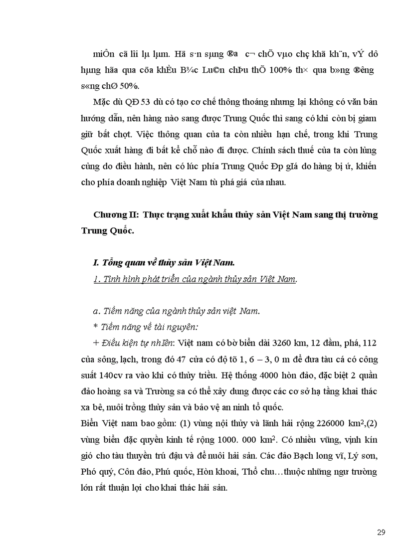 image for page Thị trường Trung Quốc cũng như tiềm năng lớn của thị trường này đối với ngành thủy sản Việt Nam