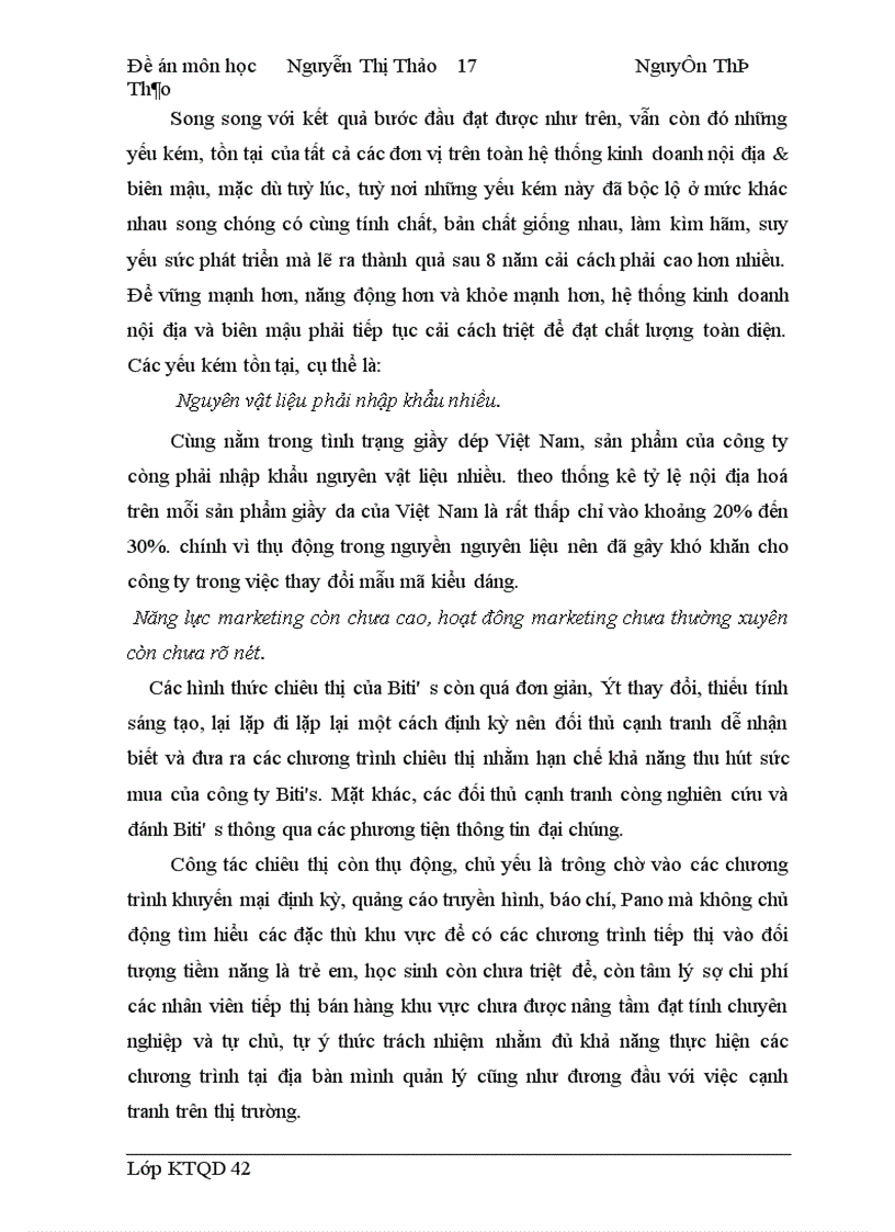 image for page Chiến lược thâm nhập thị trường Trung Quốc của công ty biti 's.