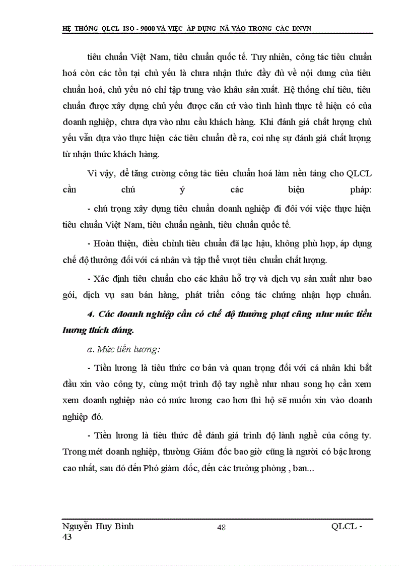 image for page Hệ thống quản lý chất lượng theo tiêu chuẩn ISO - 9000 và việc áp dụng nó vào trong các doanh nghiệp Việt Nam”.