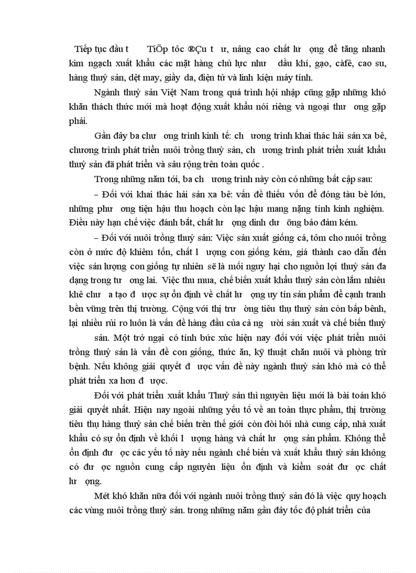 image for page Trong xu thế hội nhập của thị trường hiện nay các doanh nghiệp Việt Nam phải làm những gì để nâng cao chất lượng hàng hoá và bắt kịp thị trường