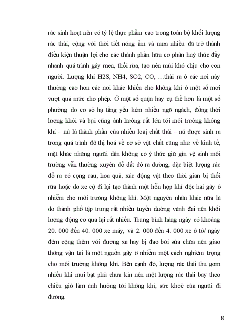 image for page Đánh giá hiệu quả đầu tư, kinh tế - xã hội của dự án xây dựng bãi rác thải Nam Sơn – Sóc Sơn -Đông Anh - Hà Nội.
