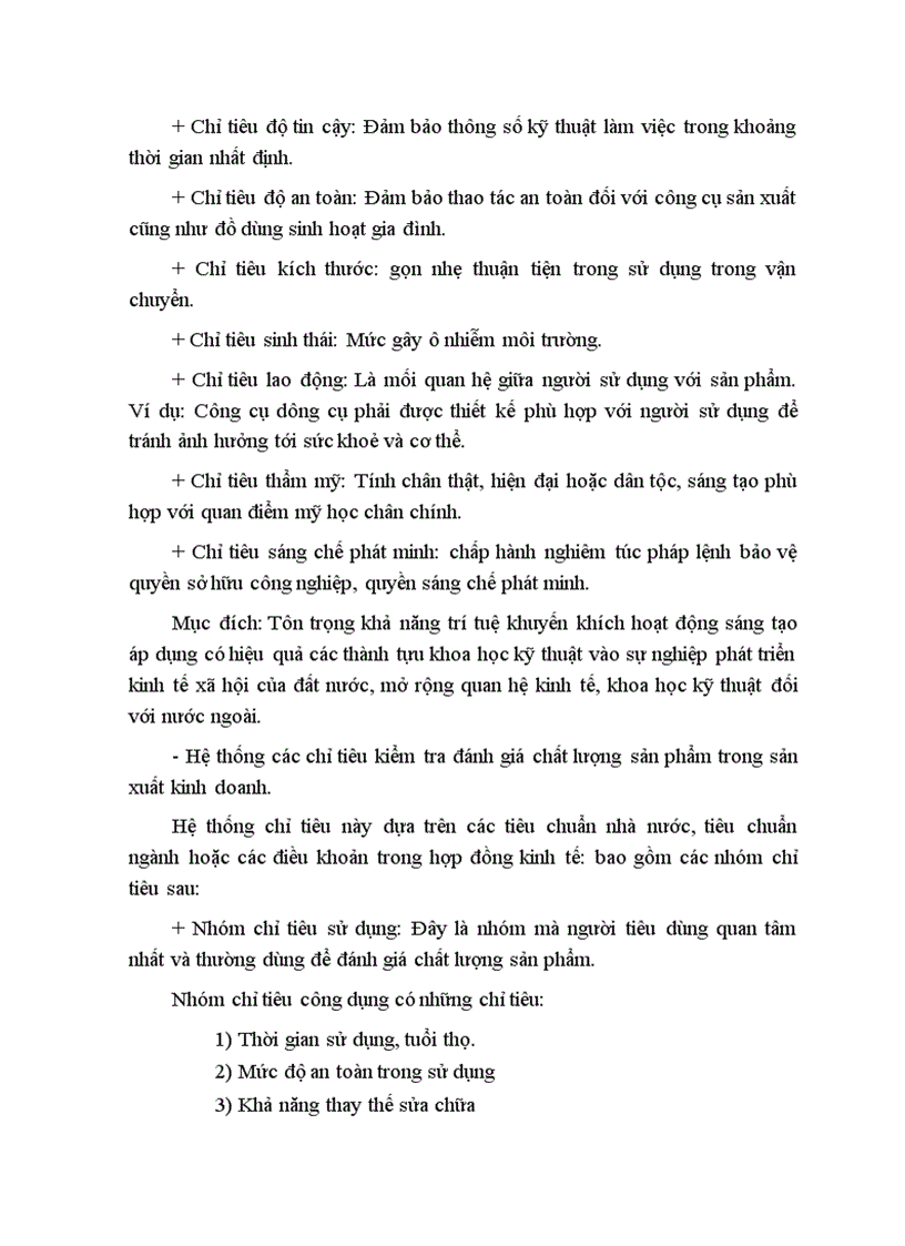 image for page Quản lý chất lượng - thực trạng và một số giải pháp nhằm áp dụng một cách hợp lý và hiệu quả hệ thống quản trị chất lượng trong các doanh nghiệp công nhân Việt Nam