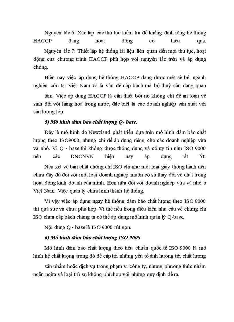 image for page Quản lý chất lượng - thực trạng và một số giải pháp nhằm áp dụng một cách hợp lý và hiệu quả hệ thống quản trị chất lượng trong các doanh nghiệp công nhân Việt Nam