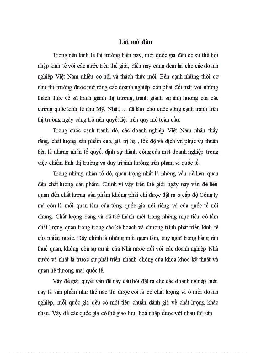 image for page Mô hình quản lý chất lượng trong các doanh nghiệp Việt Nam ISO 9000.