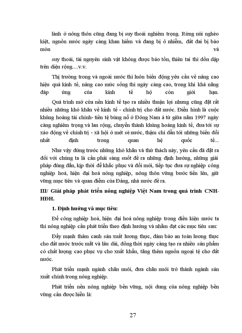 image for page Công nghiệp hoá - hiện đại hoá nông nghiệp nông thôn ở nước ta thực trạng và giải pháp.